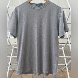J.Crew Men’s Heather Gray 100% Cotton Crewneck Tee Shirt Size M – Soft & Worn-In